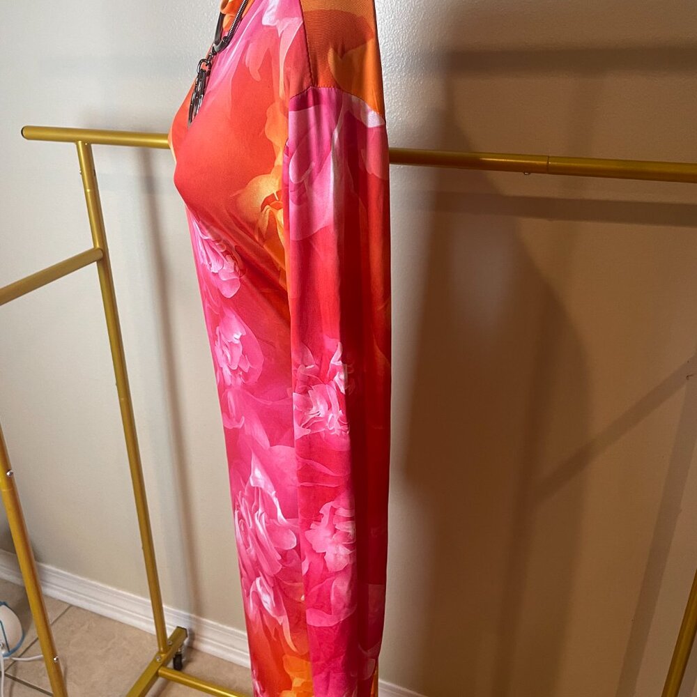 SUNSET ISLAND MIDI DRESS 3X - Picture 5 of 8